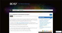 Desktop Screenshot of dc157.wordpress.com