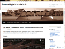 Tablet Screenshot of bhschoir.wordpress.com