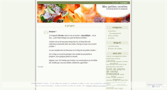 Desktop Screenshot of mespetitesrecettes.wordpress.com