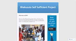 Desktop Screenshot of bhekuzulu.wordpress.com
