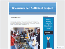 Tablet Screenshot of bhekuzulu.wordpress.com