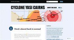 Desktop Screenshot of cycloneyasi.wordpress.com