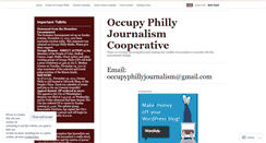 Desktop Screenshot of occupiedpennsylvaniagazette.wordpress.com