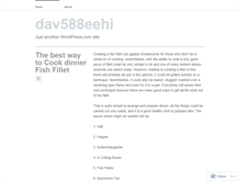 Tablet Screenshot of dav588eehi.wordpress.com