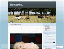 Tablet Screenshot of milkingmaid.wordpress.com