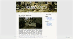 Desktop Screenshot of dodbeta31.wordpress.com