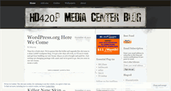 Desktop Screenshot of hd420p.wordpress.com