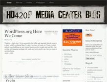 Tablet Screenshot of hd420p.wordpress.com