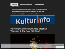 Tablet Screenshot of kulturinfoblog.wordpress.com
