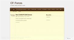 Desktop Screenshot of canadianforces.wordpress.com