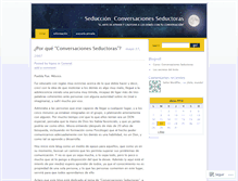 Tablet Screenshot of conversacionesseductoras.wordpress.com