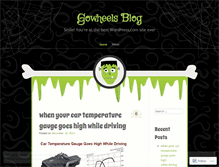 Tablet Screenshot of mygowheelsindia.wordpress.com