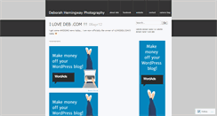 Desktop Screenshot of deborahhemingway.wordpress.com