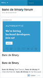 Mobile Screenshot of airfares.bancdebinaryforum.wordpress.com