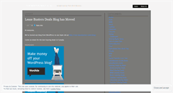 Desktop Screenshot of leasebusters.wordpress.com