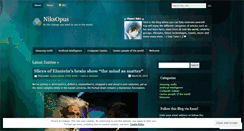 Desktop Screenshot of niksopus.wordpress.com