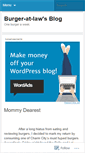 Mobile Screenshot of burgeratlaw.wordpress.com