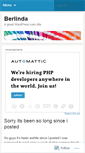 Mobile Screenshot of berlindaspoetry.wordpress.com