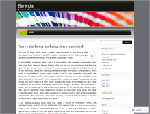 Tablet Screenshot of berlindaspoetry.wordpress.com