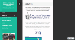 Desktop Screenshot of codmancouncil.wordpress.com