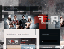 Tablet Screenshot of fitness19ssreyes.wordpress.com