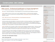 Tablet Screenshot of jobs4construction.wordpress.com