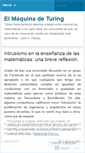 Mobile Screenshot of elmaquinadeturing.wordpress.com