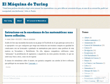 Tablet Screenshot of elmaquinadeturing.wordpress.com