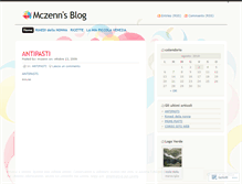 Tablet Screenshot of mczenn.wordpress.com