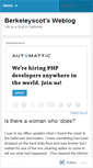 Mobile Screenshot of berkeleyscot.wordpress.com