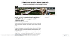 Desktop Screenshot of floridainsurancenewsservice.wordpress.com