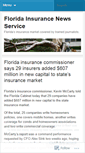 Mobile Screenshot of floridainsurancenewsservice.wordpress.com