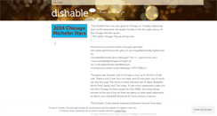 Desktop Screenshot of dishable.wordpress.com