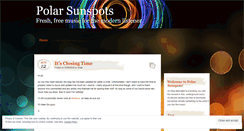 Desktop Screenshot of polarsunspots.wordpress.com