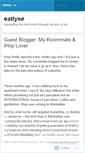 Mobile Screenshot of eatlyse.wordpress.com