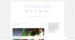 Desktop Screenshot of goldentable.wordpress.com