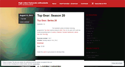 Desktop Screenshot of highframerate.wordpress.com