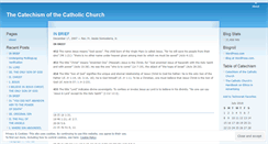 Desktop Screenshot of katekismo.wordpress.com