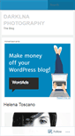 Mobile Screenshot of darklnaphotography.wordpress.com