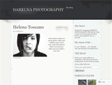 Tablet Screenshot of darklnaphotography.wordpress.com