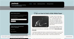 Desktop Screenshot of jewliweb.wordpress.com