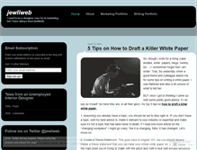 Tablet Screenshot of jewliweb.wordpress.com