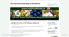 Desktop Screenshot of irishfoodguide.wordpress.com