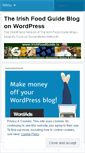 Mobile Screenshot of irishfoodguide.wordpress.com