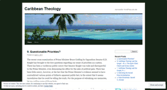 Desktop Screenshot of jtscaribbeantheology.wordpress.com