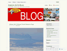 Tablet Screenshot of johnnyjet.wordpress.com