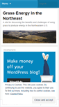 Mobile Screenshot of grassenergy.wordpress.com