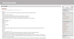Desktop Screenshot of bitacorapruebas.wordpress.com