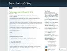 Tablet Screenshot of bjackson5.wordpress.com