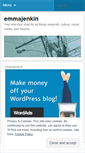 Mobile Screenshot of emmajenkin.wordpress.com